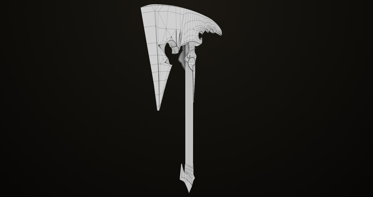 Battle Axe 13 URP HDRP Textures