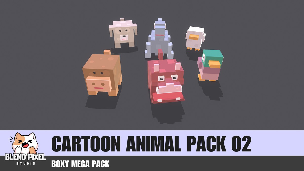 Cartoon Animal Pack 02
