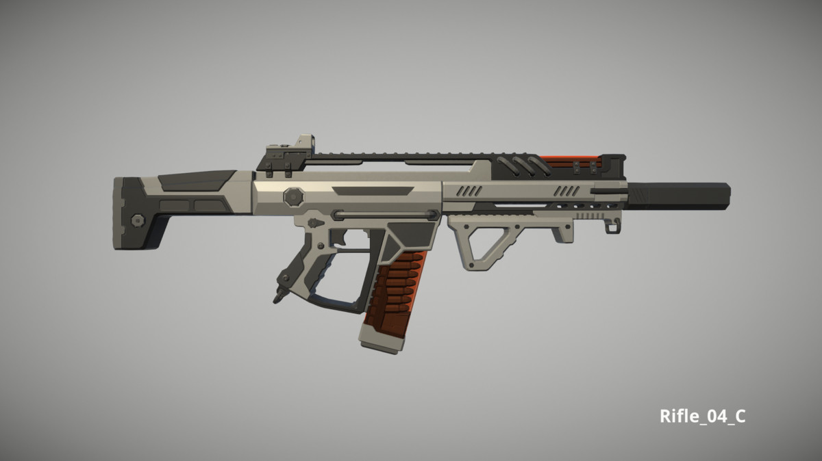 Cyberpunk Armory - Low Poly