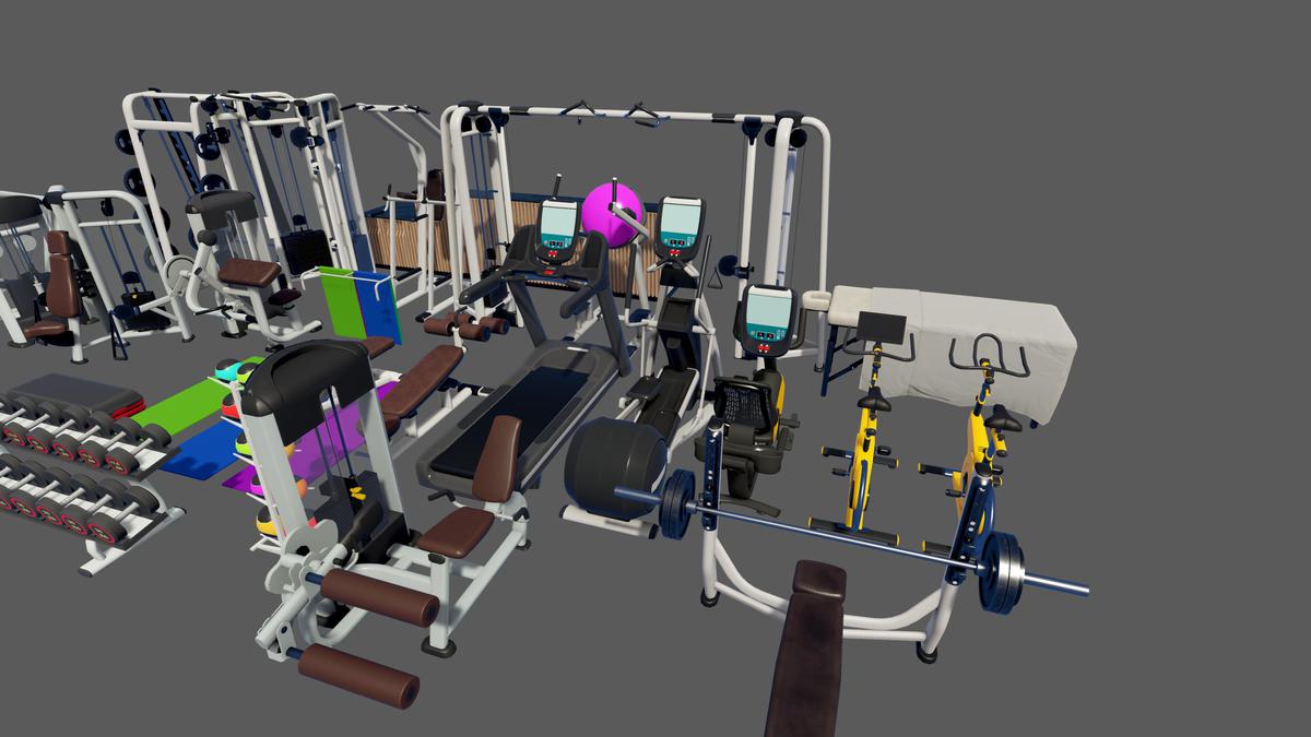 Gym Equipment Pack