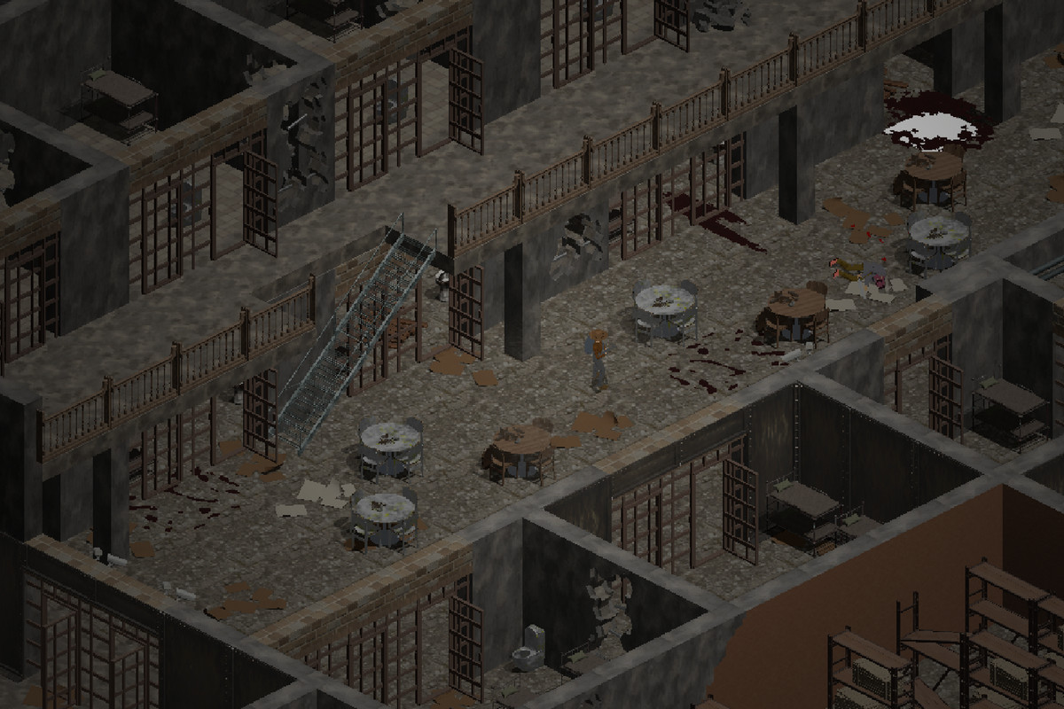 Zombie Interior - HD Isometric Tileset