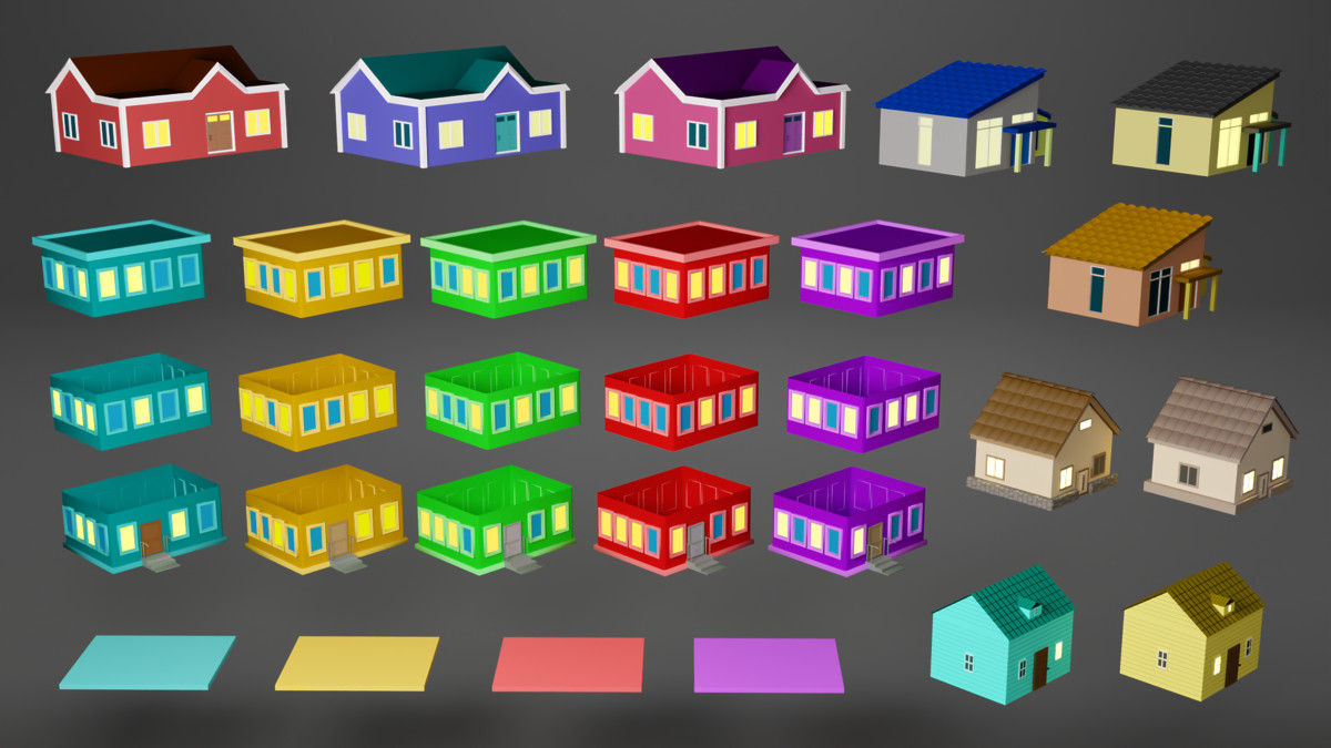 Low Poly City Pack - Mini World Studio
