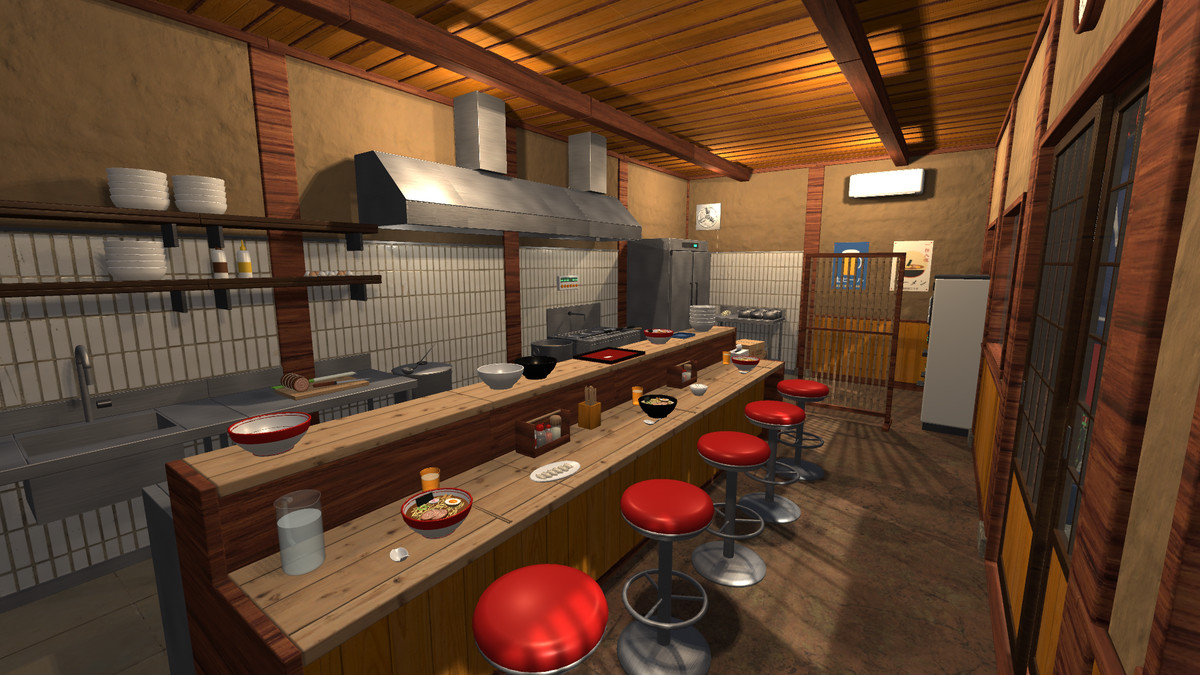 Japanese Ramen Shop – Simulator Ready