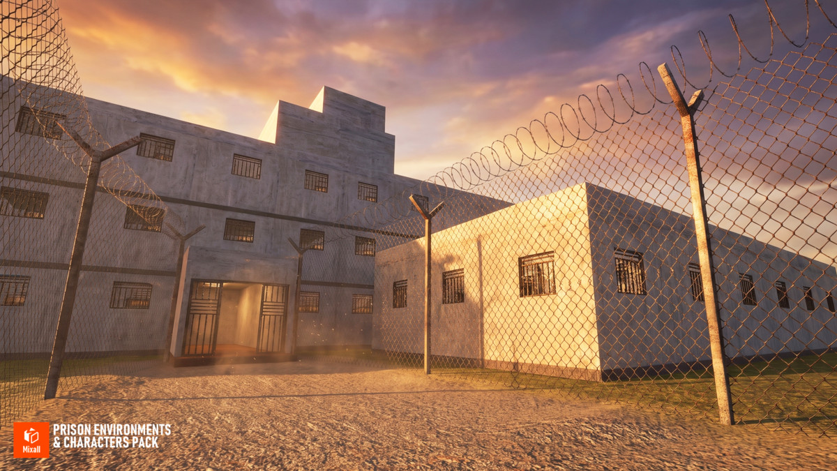 Prison Environments & Characters Pack
