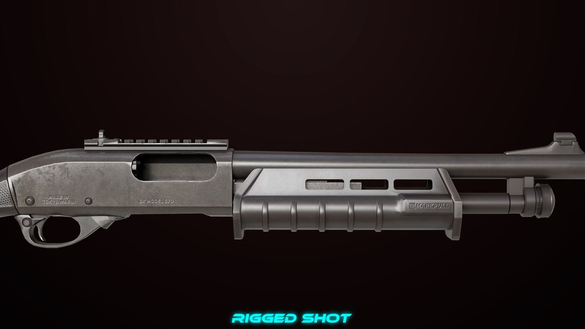 Shotgun Collection 01 URP HDRP Textures