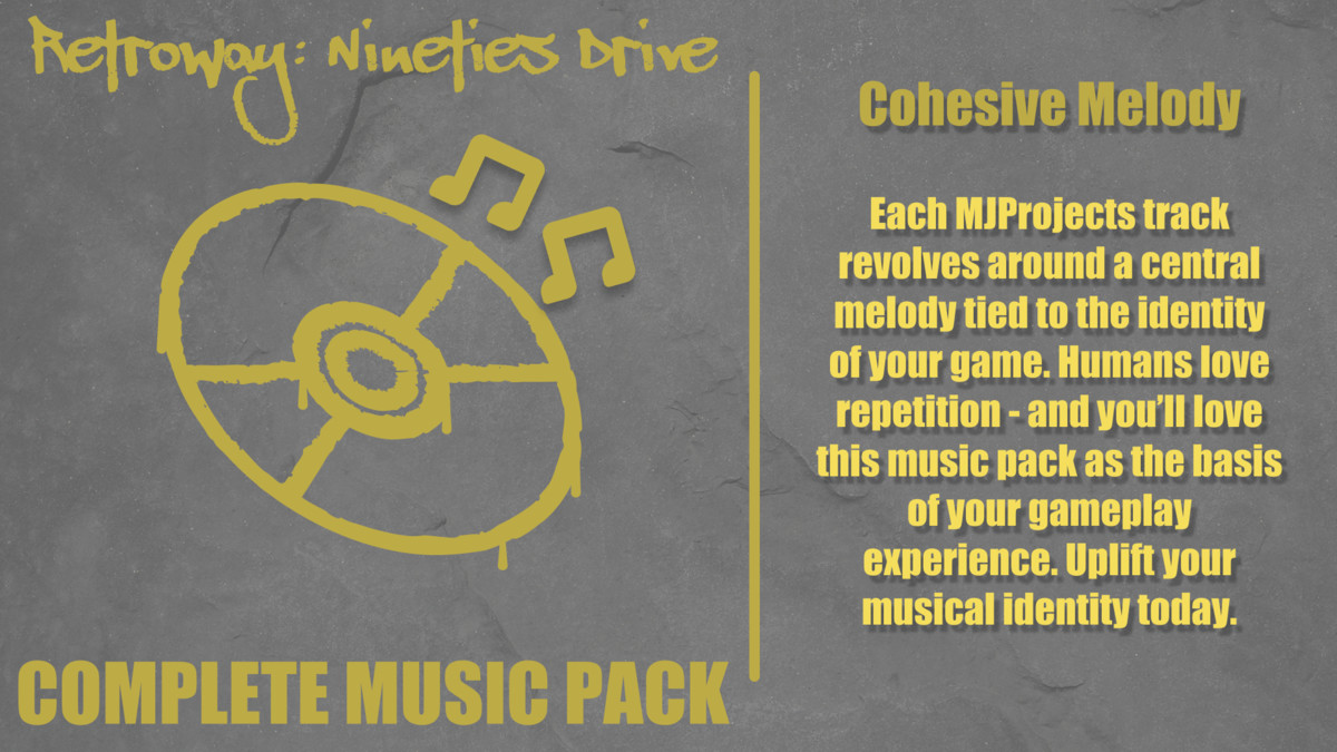 Retroway: Nineties Drive Complete Music Pack