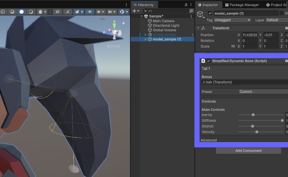 Simple Bone Physics