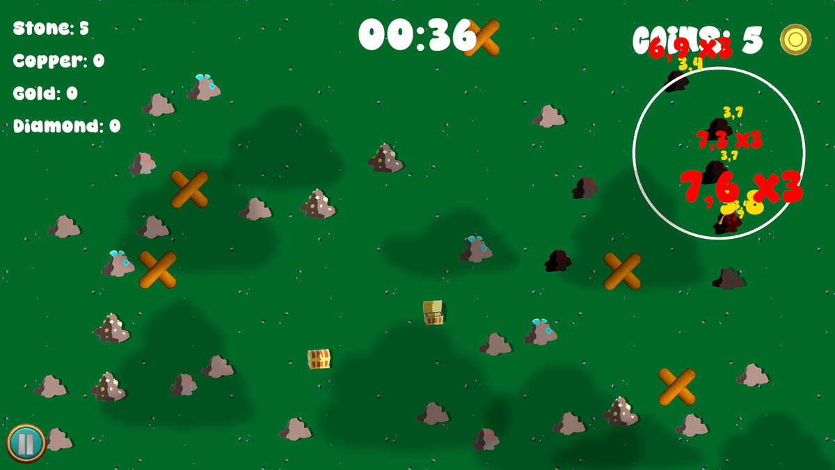 Incremental Node Mining 2D Template Full Game Example