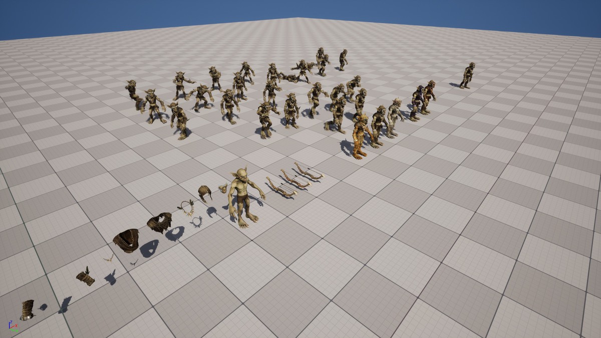 Goblin Archer Game Ready