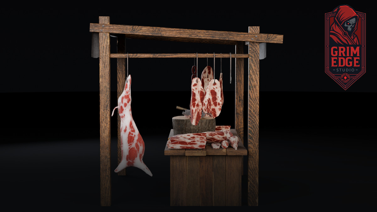 Medieval Butcher Shop