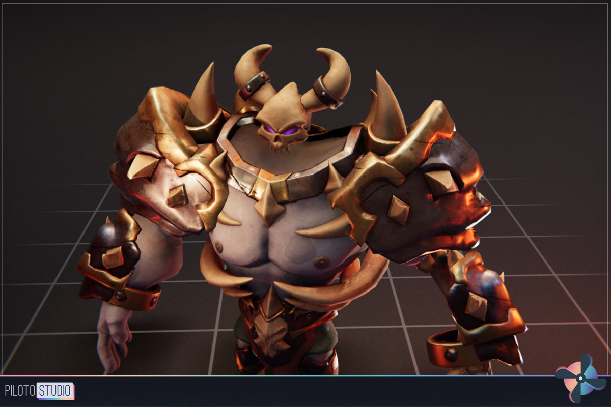 Skeleton Boss - Character + VFX + Animations