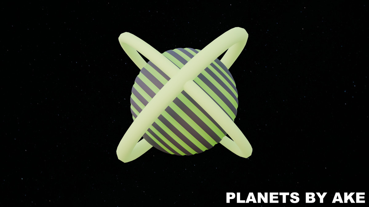 Planets - Stylized Low Poly Asset Pack by Ake