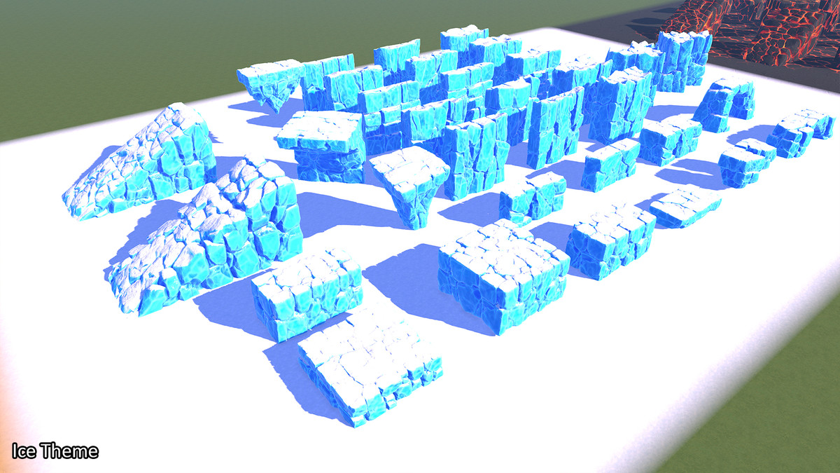 Stylized Nature - Modular Cliffs Pack