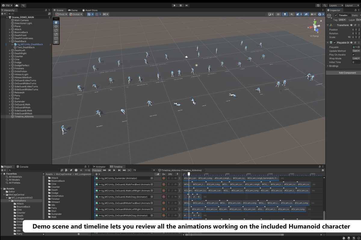 MC Longsword Vol.2 - Believable 3D Animations by MoCap Central