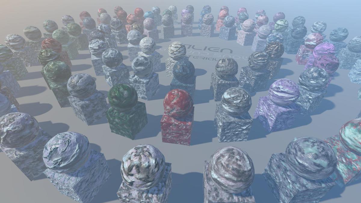 Alien Ground Materials - Snow & Ice