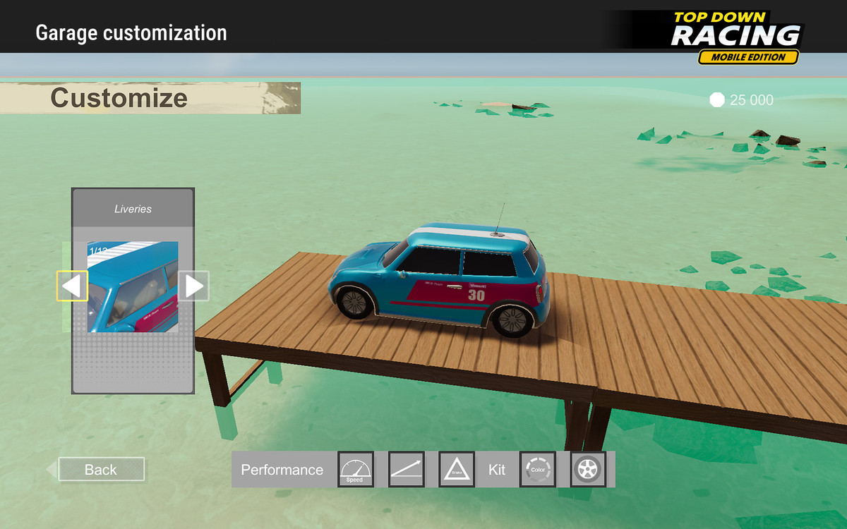 Top Down Car Racing - Mobile Edition