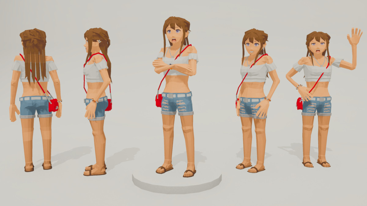 Anime Stylized Character Customizer