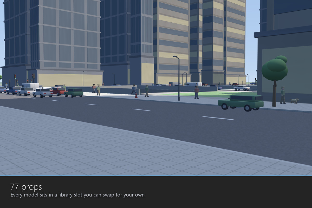 City Generator - Procedural City, Traffic & Crowd Simulation