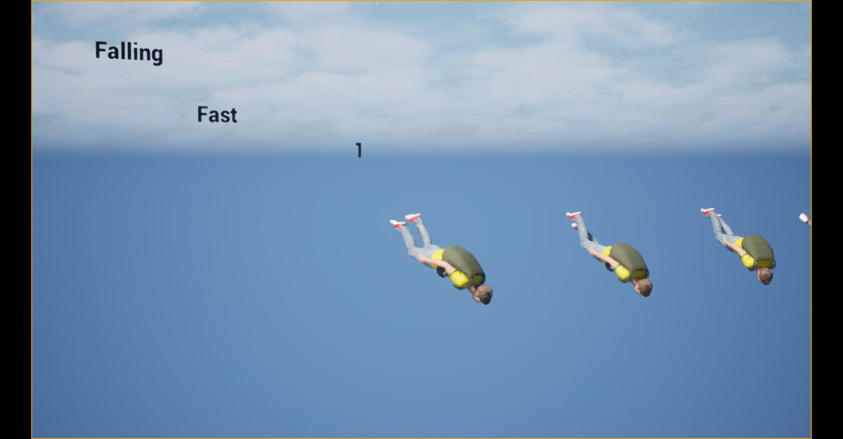 Parachute & Skydive Animation