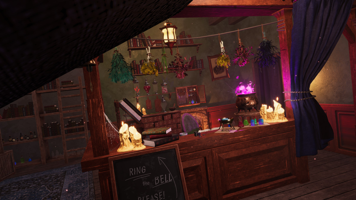 Witch House (Magical House, Magical Shop, Witch Shop, Fantasy Shop)