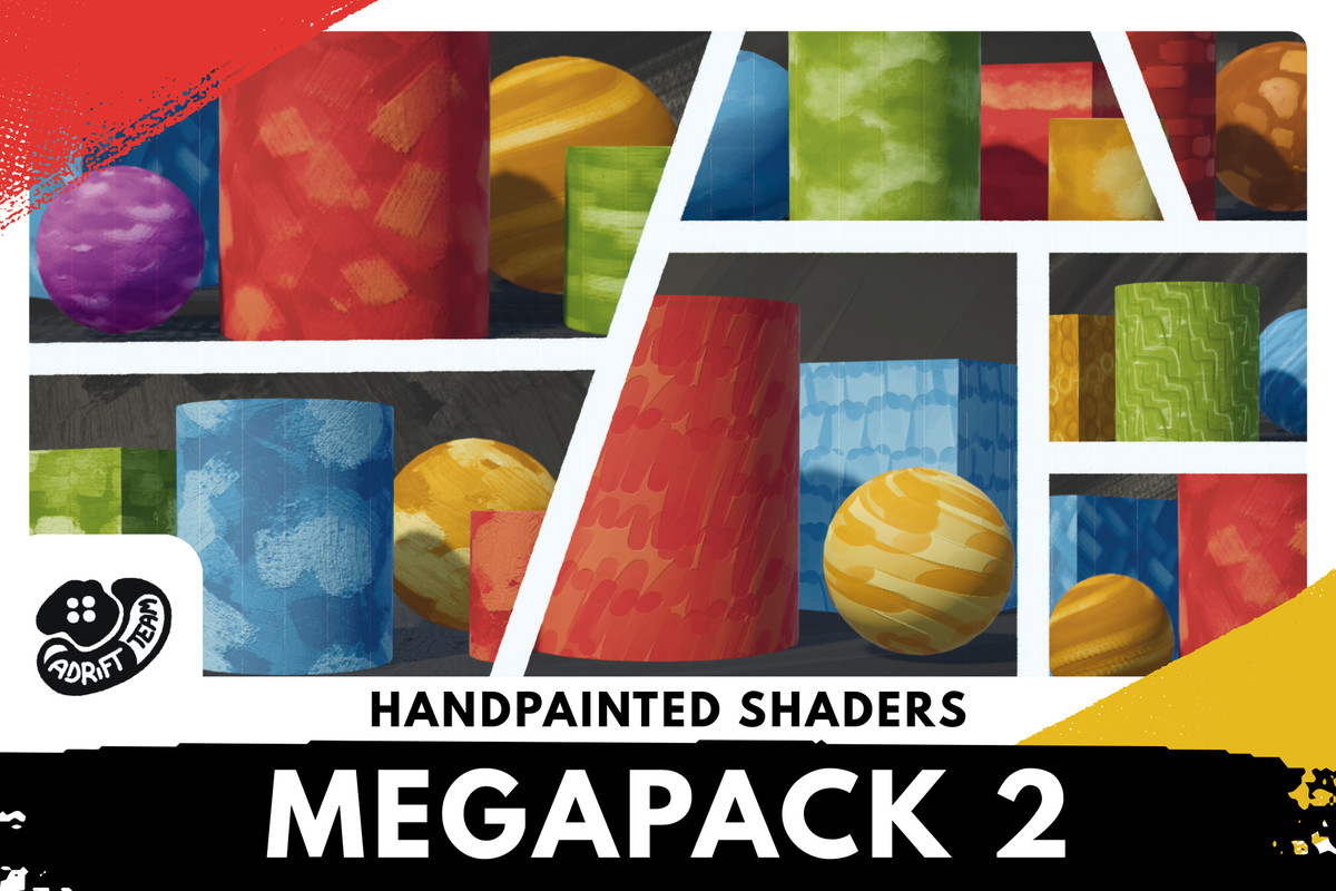 Handpainted Shader and Textures - MEGA PACK vol 2