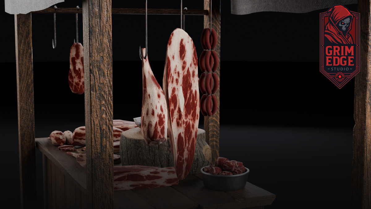 Medieval Butcher Shop