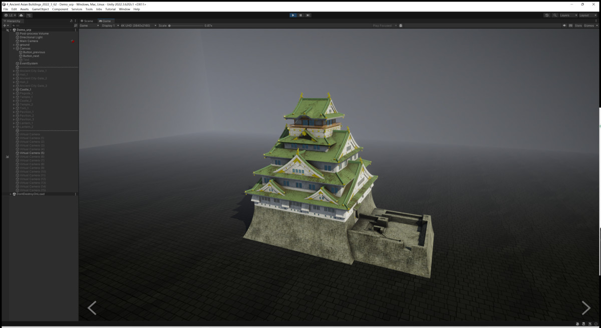 Asian Ancient Buildings