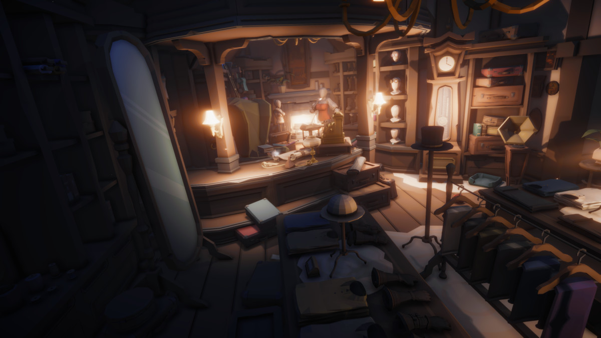 STYLIZED Fantasy Clothing Shop - Low Poly 3D Art