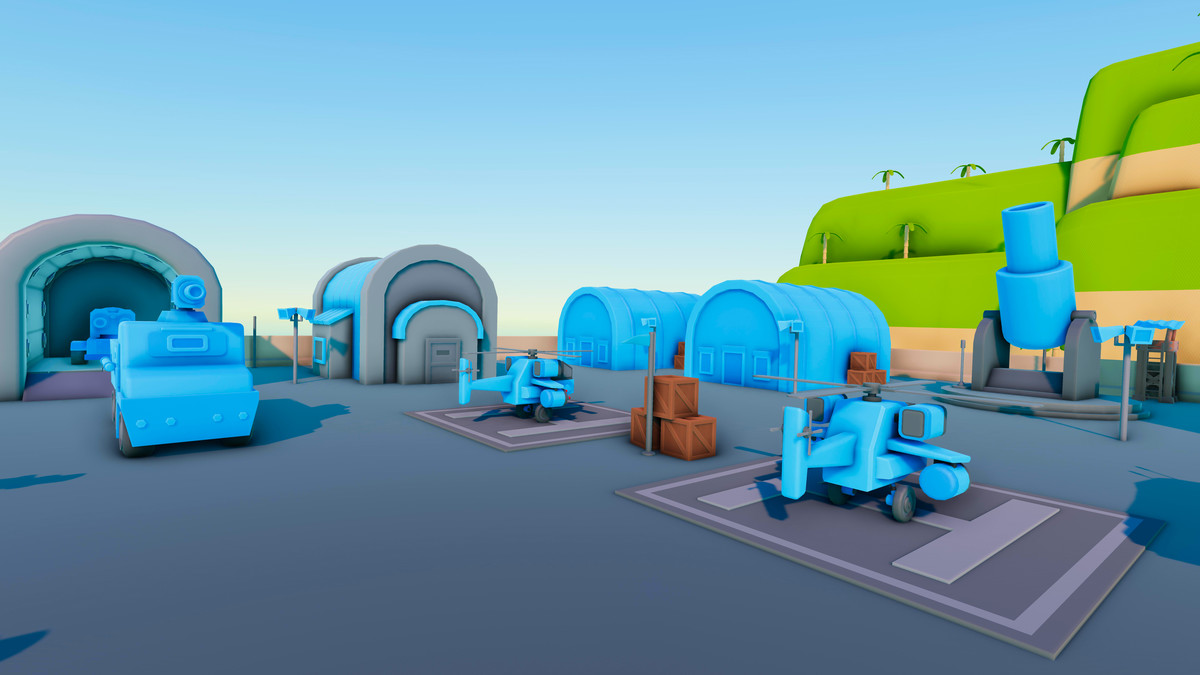 Military - Stylized Low Poly Asset Pack by Ake