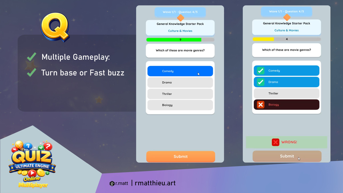 Quiz Ultimate Engine Online - Multiplayer Quiz System