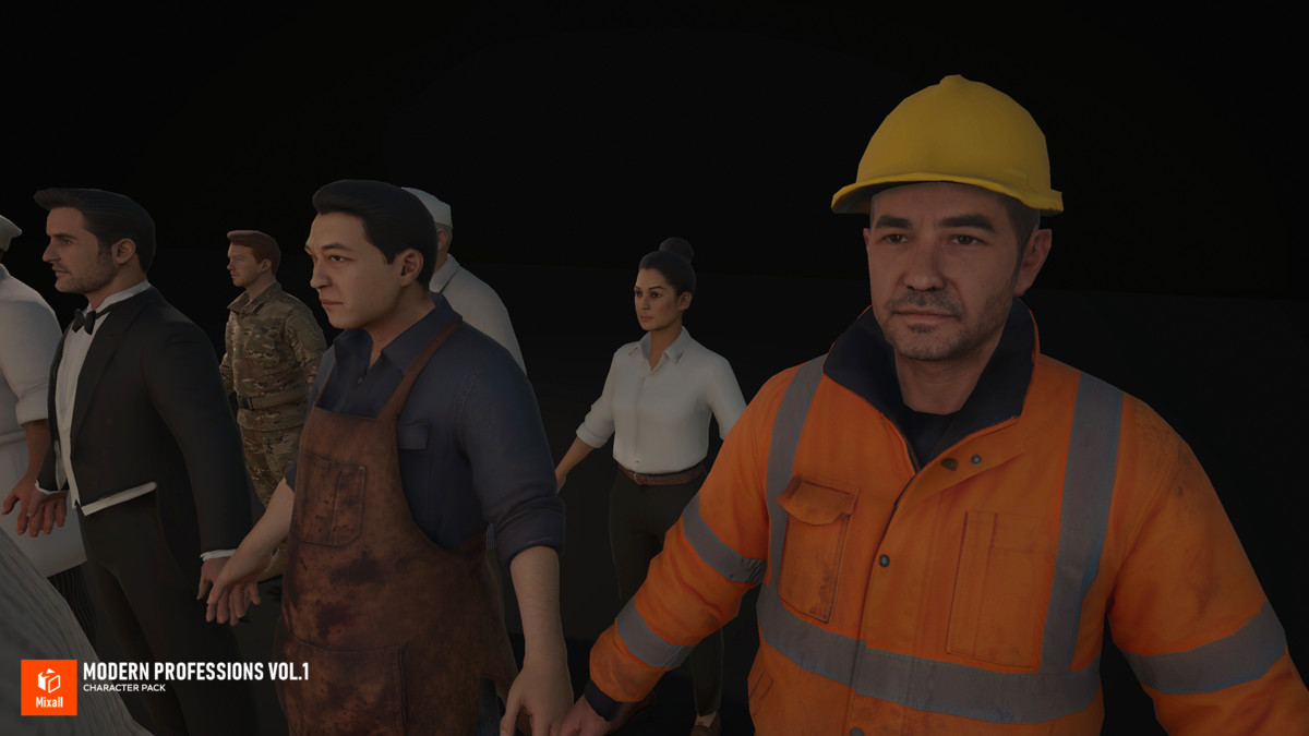 Modern Professions Vol.1 - Character Pack
