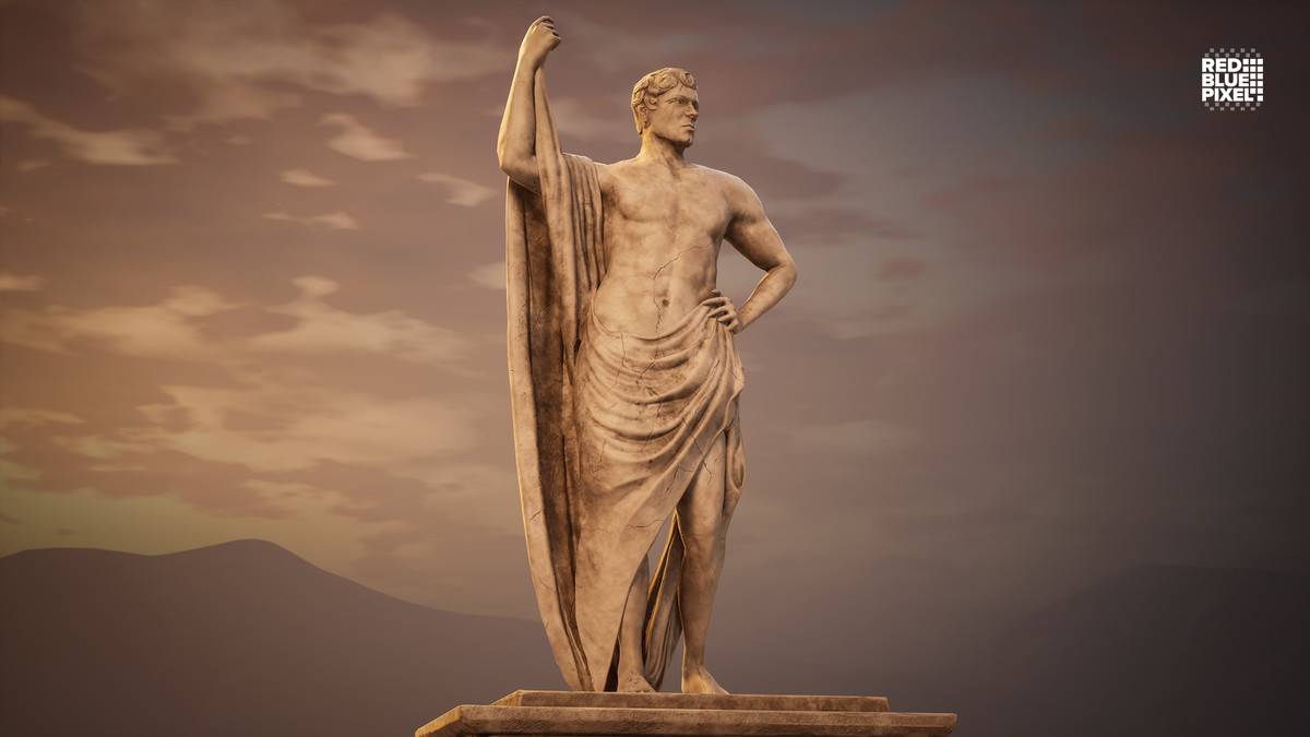 Ancient Greek Parthenon Temple