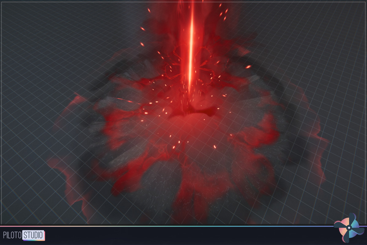 Realistic ARPG Blood VFX