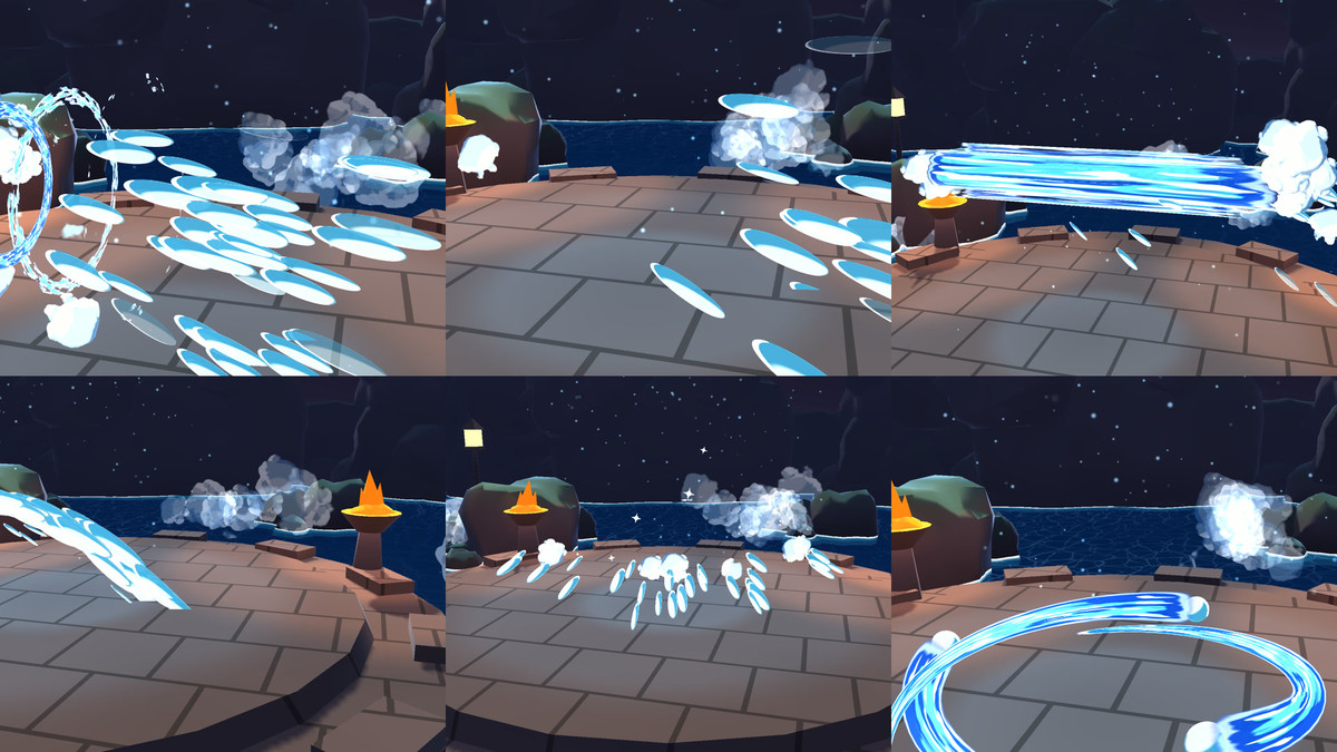 Stylized Water VFX 122 effects