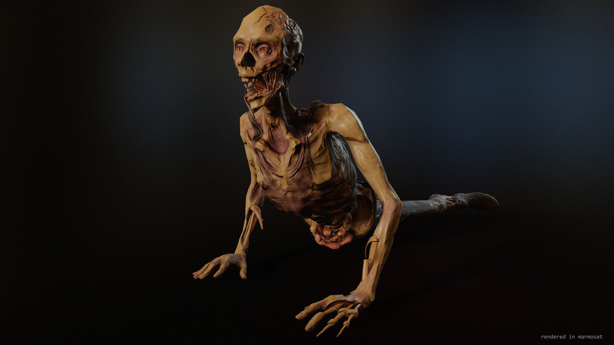 Zombie creepy