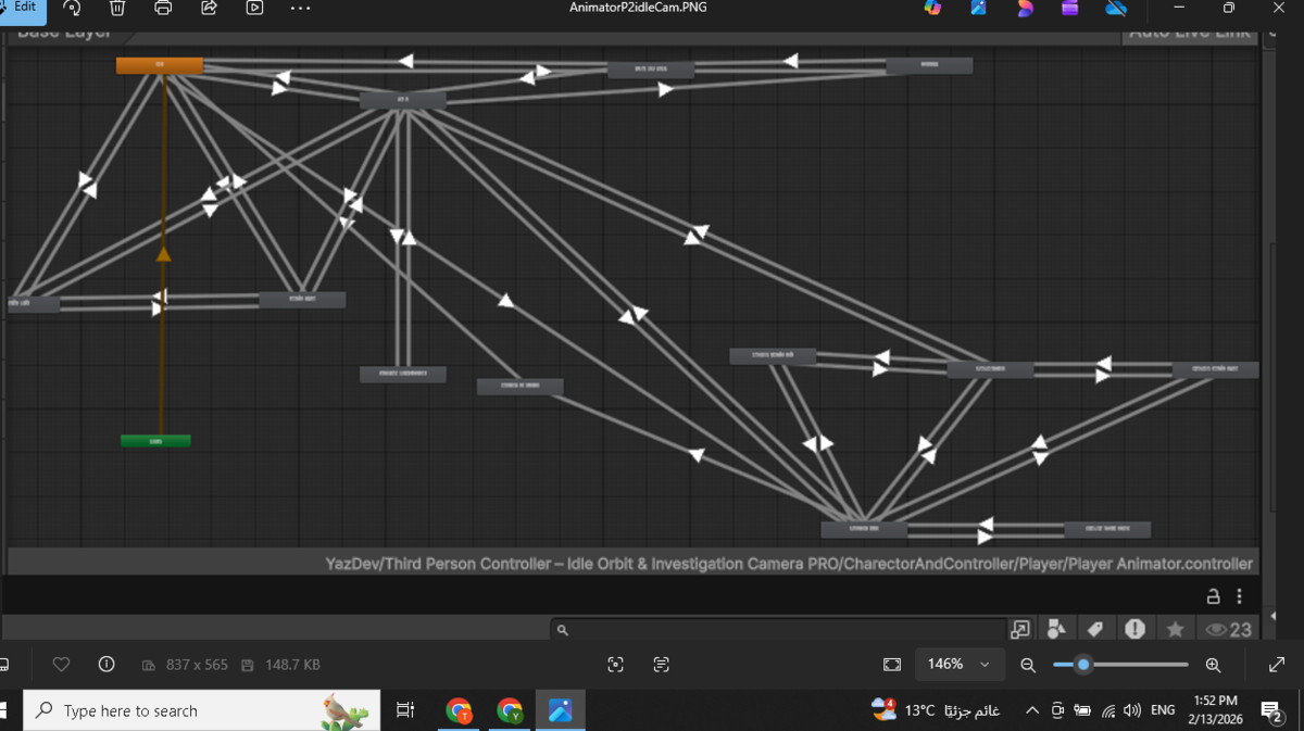 Third Person Controller – Idle Orbit & Investigation Camera PRO
