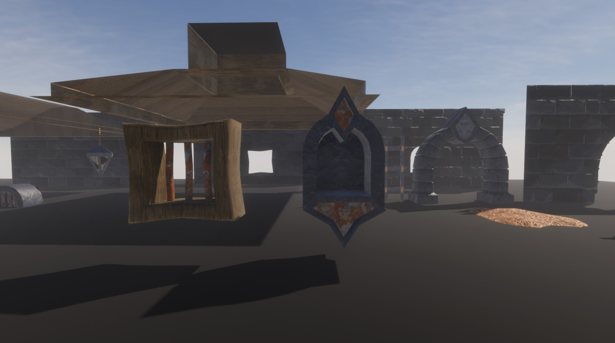 Stylized Modular Prison Dungeon