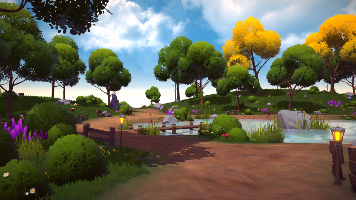 Lakeside–Stylized Nature Environment