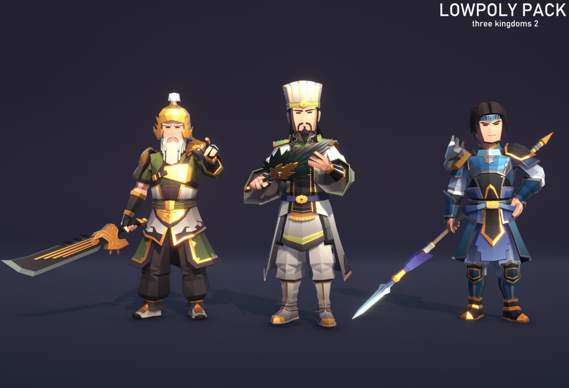 LowpolyPack_Three Kingdoms 2