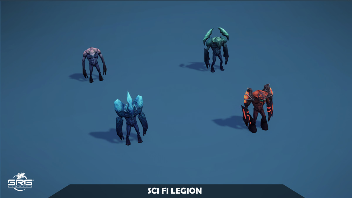Ultra Legion - Sci Fi & Fantasy 3D Character Mega Pack