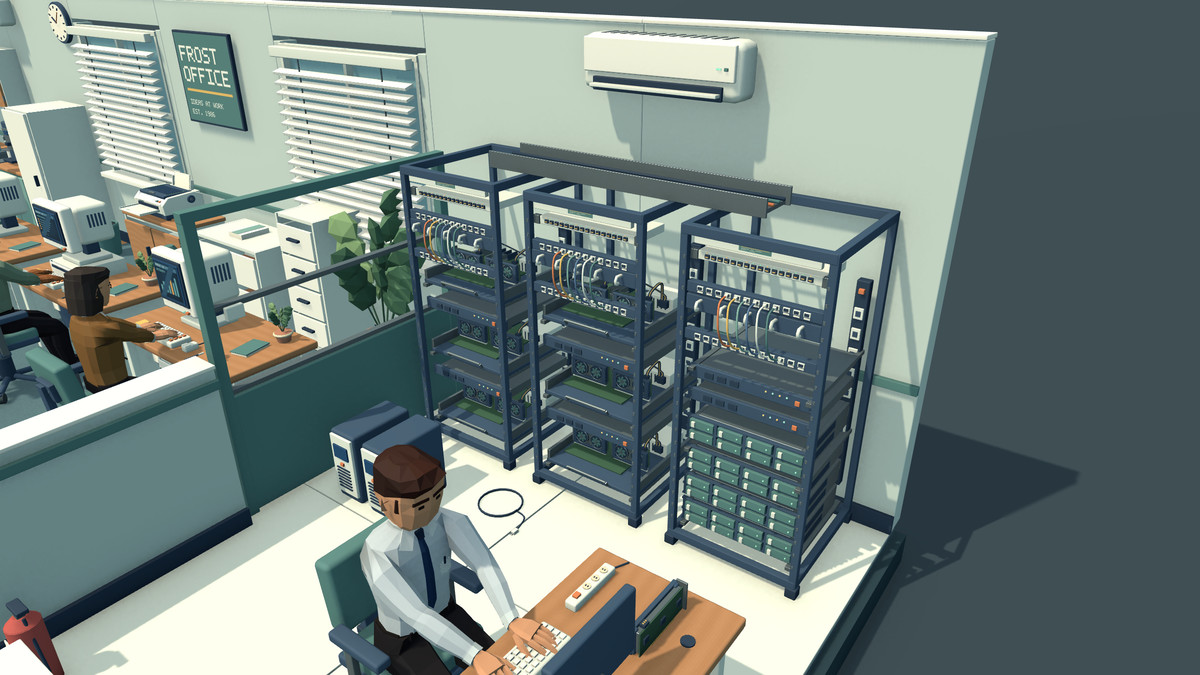 FrostOffice - Low Poly Office & Characters