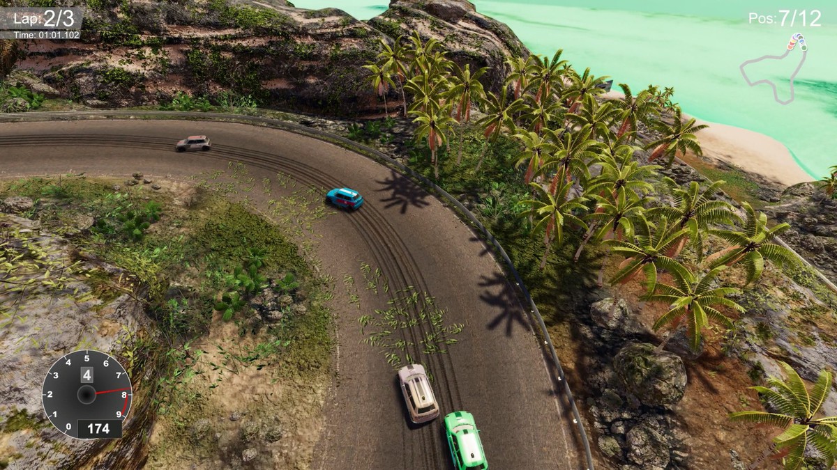 Top Down Car Racing : 3 Tracks Extension
