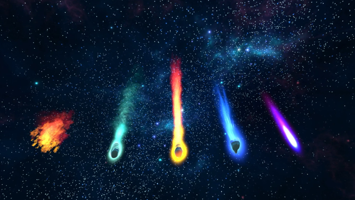 Comet Core & Tail VFX URP