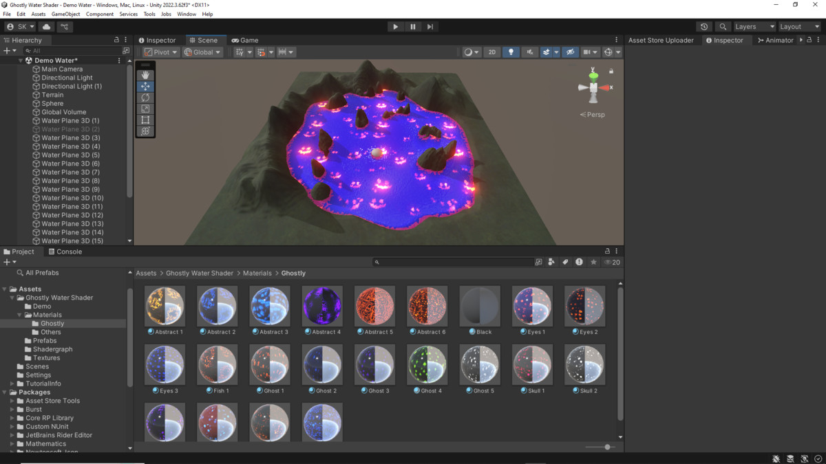 Ghostly Water Shader