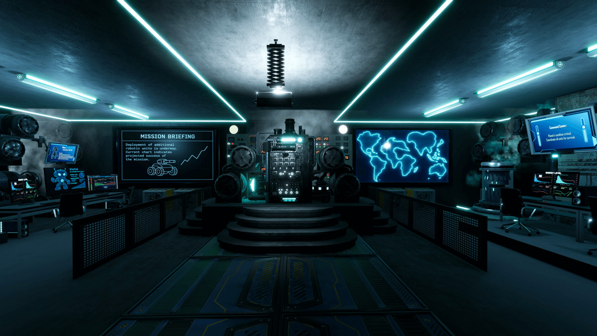 SciFi Control Room (URP)