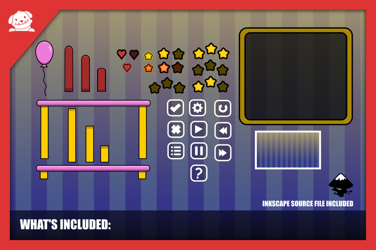 Simple 2D Platformer Assets Art Kit
