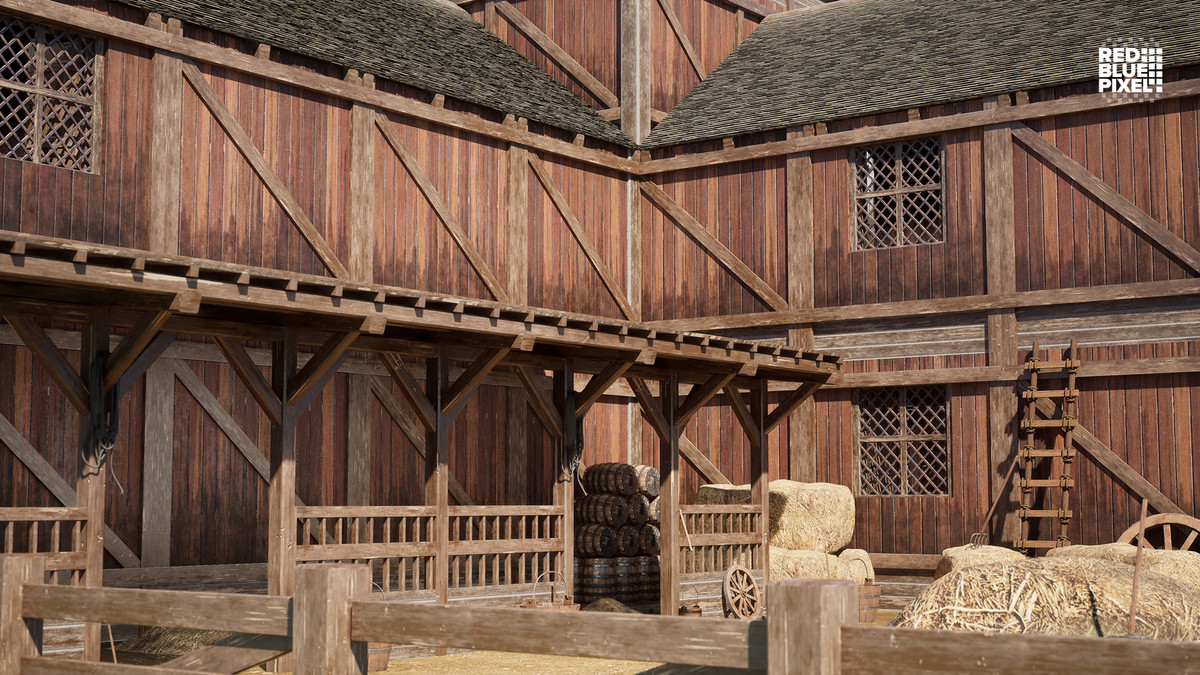 Medieval Horse Stable