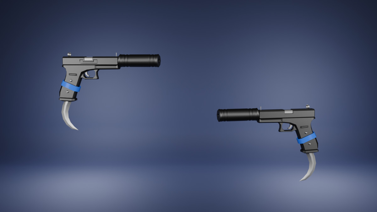 Apocaliptic low poly weapon pack
