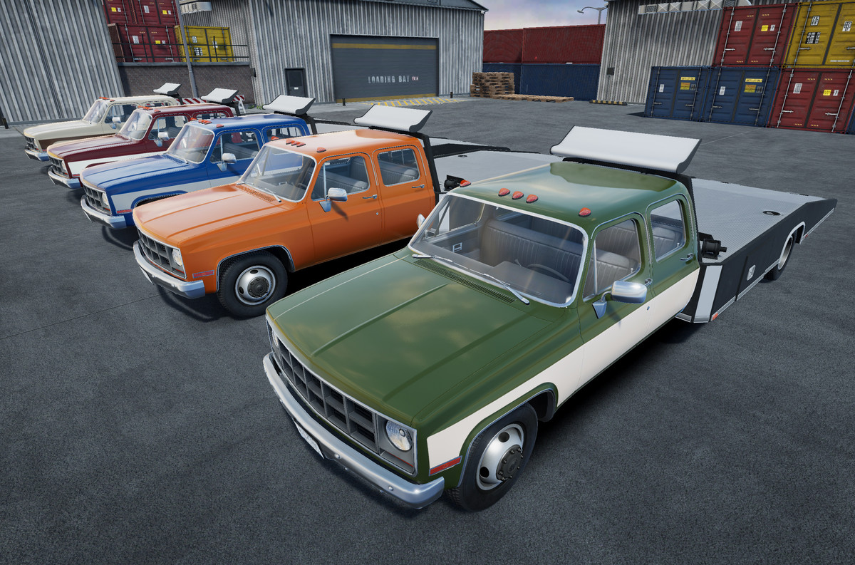 Crewcab ramp truck