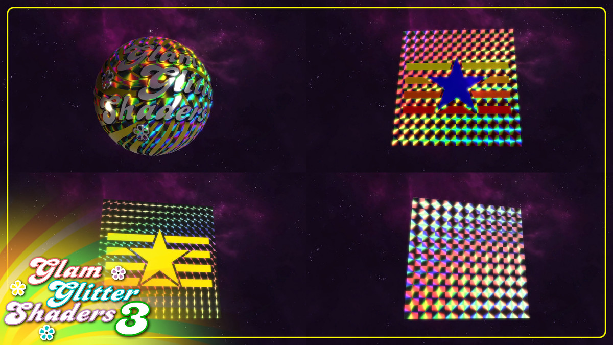 Glam Glitter Shaders